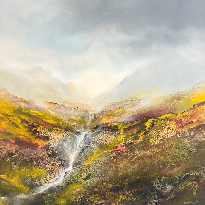 'River Varragill - Isle of Skye ' by artist Peter Dworok